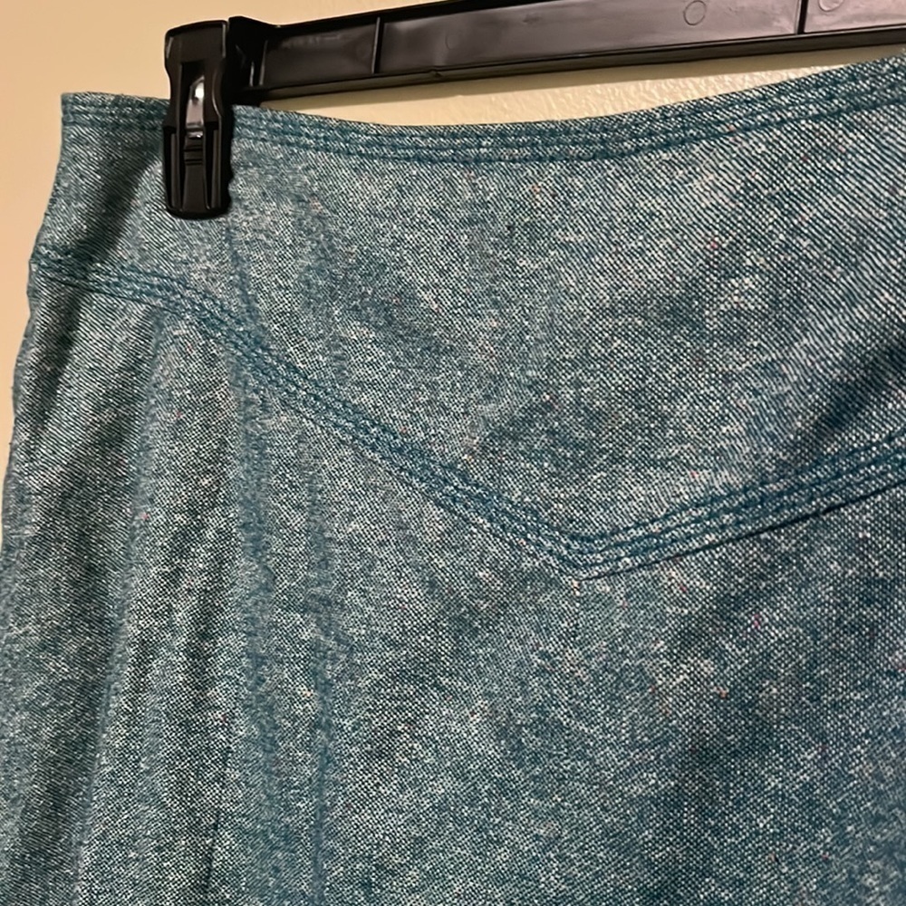 LOFT Green Skirt Womens Size 12 - Picture 3 of 8